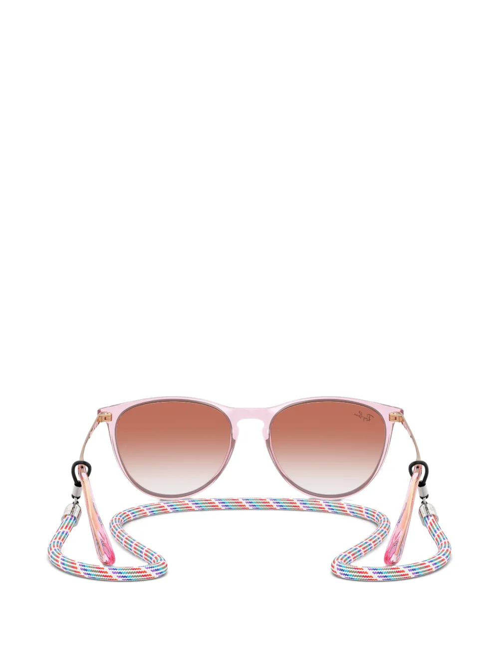 RAY-BAN JUNIOR Erika zonnebril met rond montuur Roze