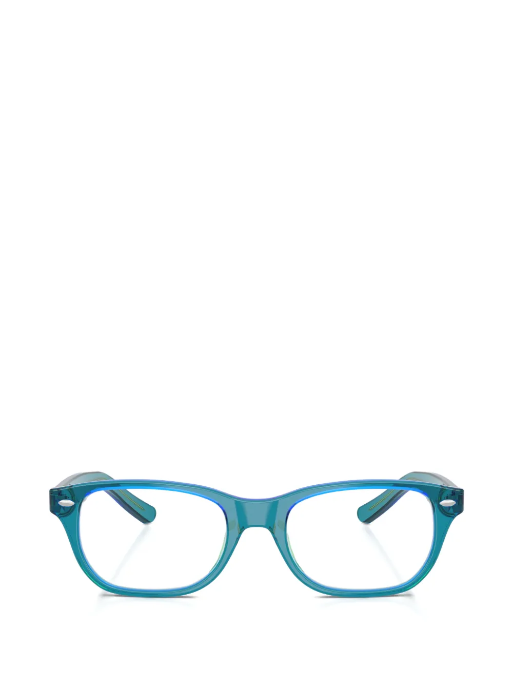 RAY-BAN JUNIOR square-frame glasses - Blau