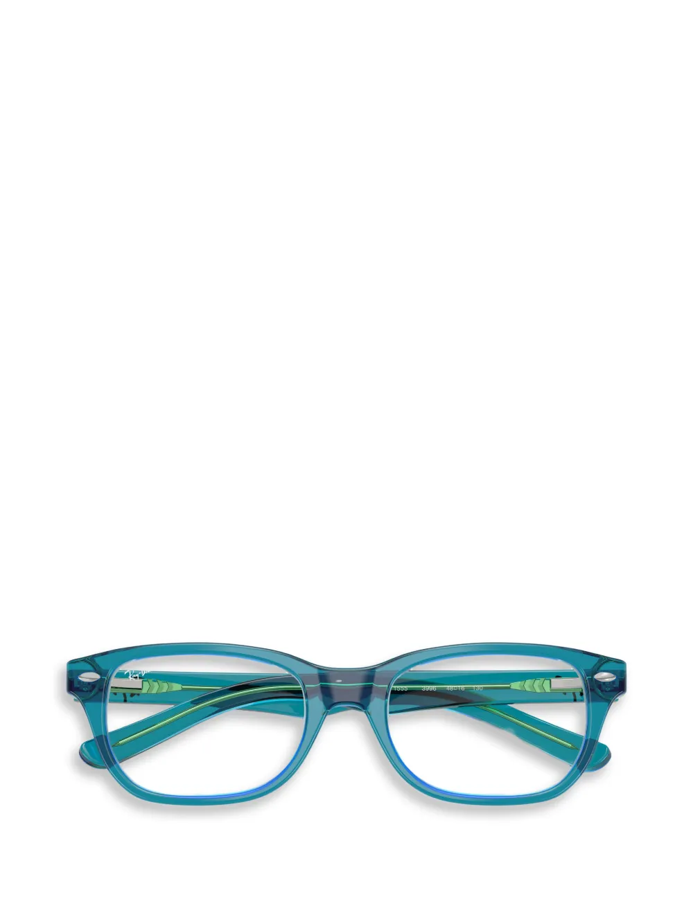 RAY-BAN JUNIOR Bril met vierkant montuur Blauw