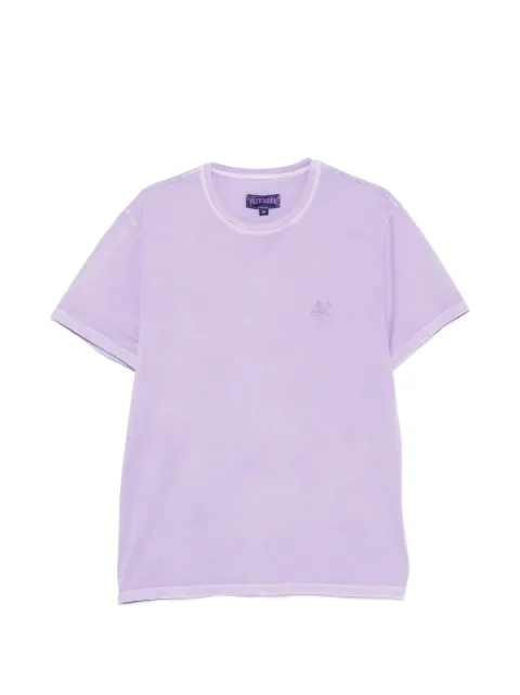 Vilebrequin embroidered-logo crew-neck T-shirt