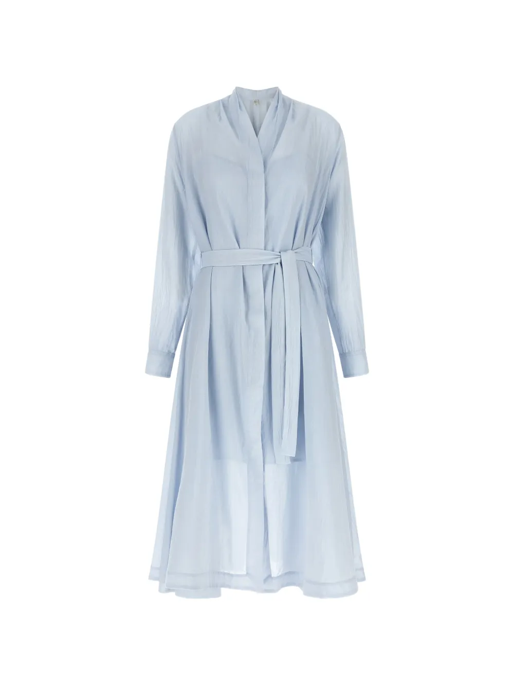 TOTEME belted midi dress - Blu