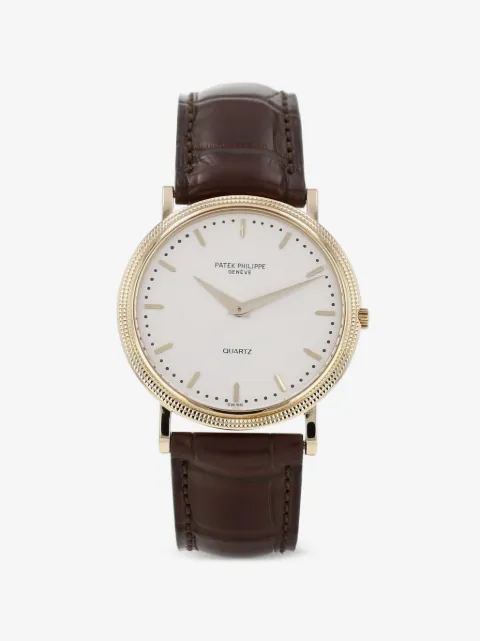Patek Philippe Pre-Owned 1980 Calatrava Clous de Paris 33mm watch