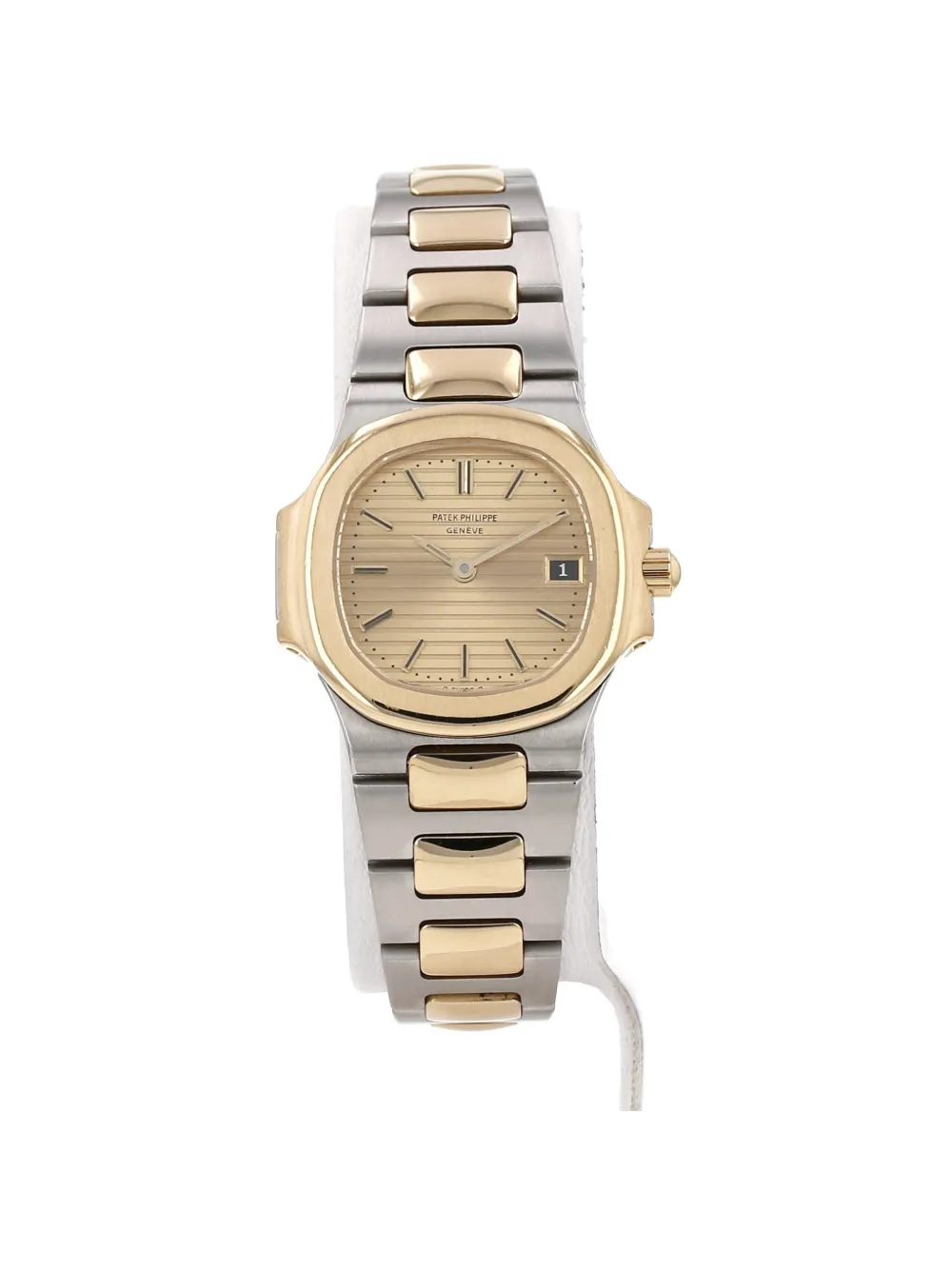 Patek Philippe Pre-Owned 1980s Nautilus cushion case 27mm watch - Oro