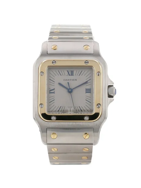 Cartier 1990's Santos Galbée 41mm watch