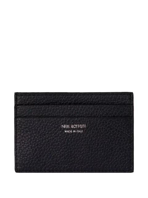 Neil Barrett pebble-grain leather card holder