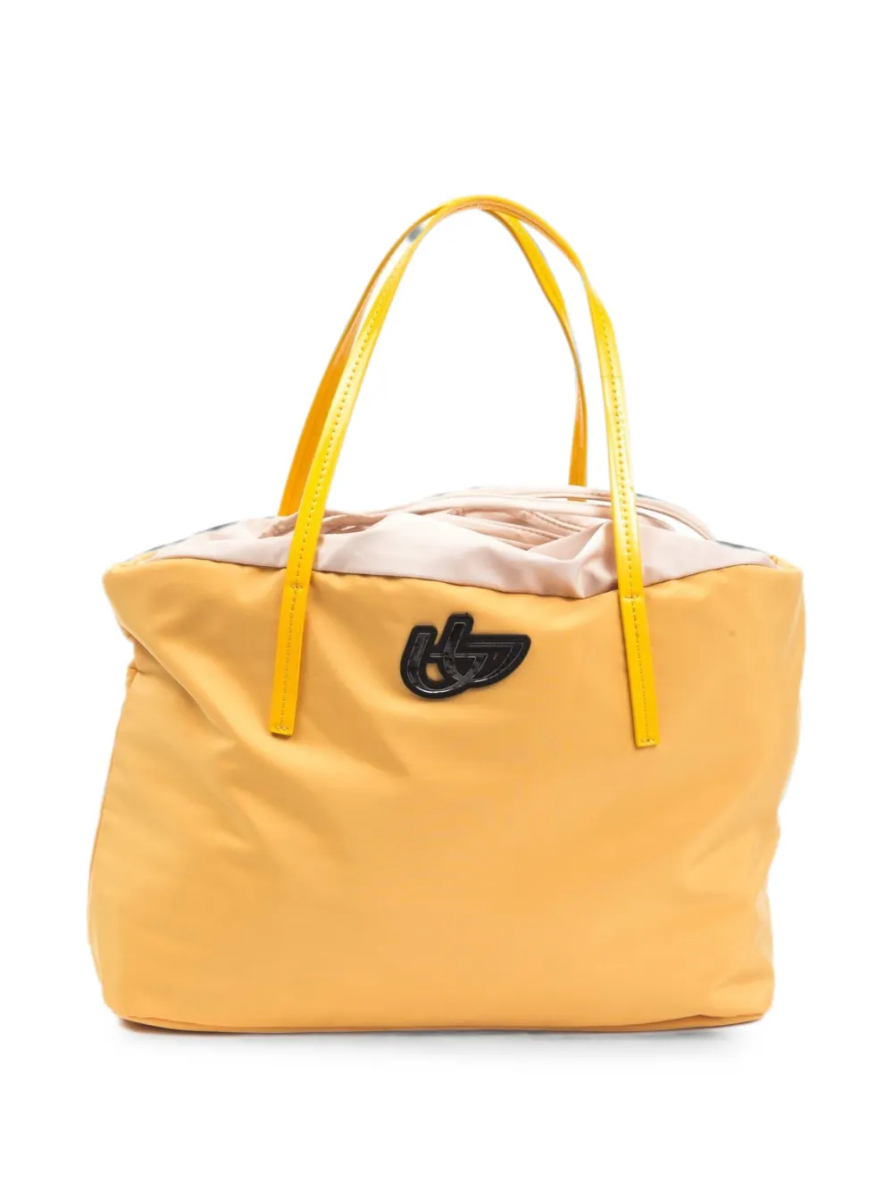 byblos logo-patch tote bag