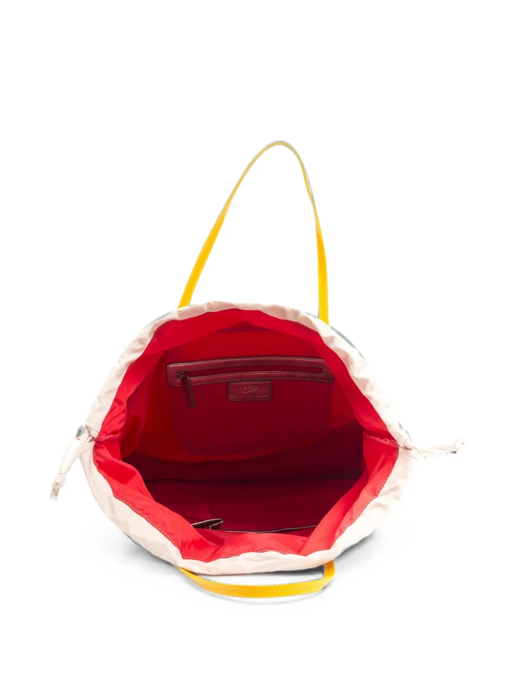 byblos Shopper met logopatch Geel