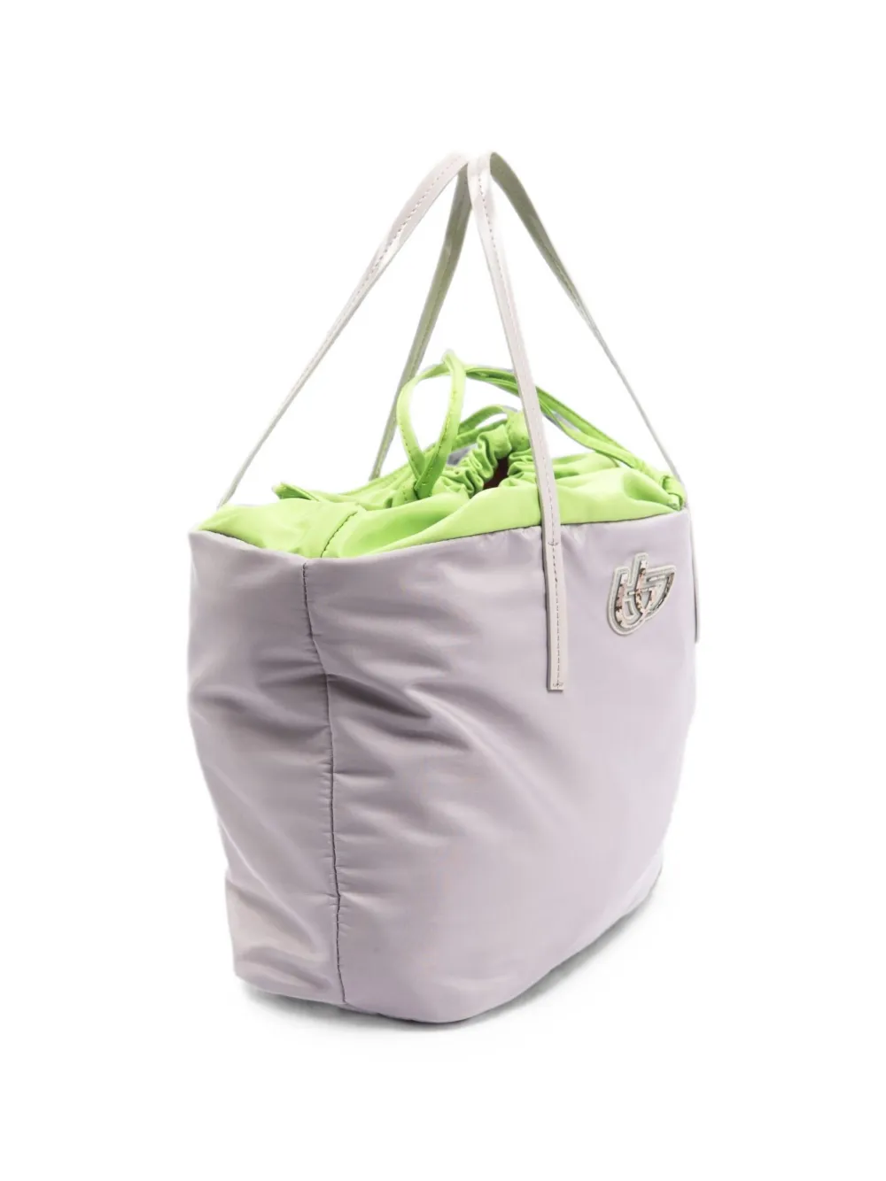 byblos Shopper met logoplakkaat Grijs