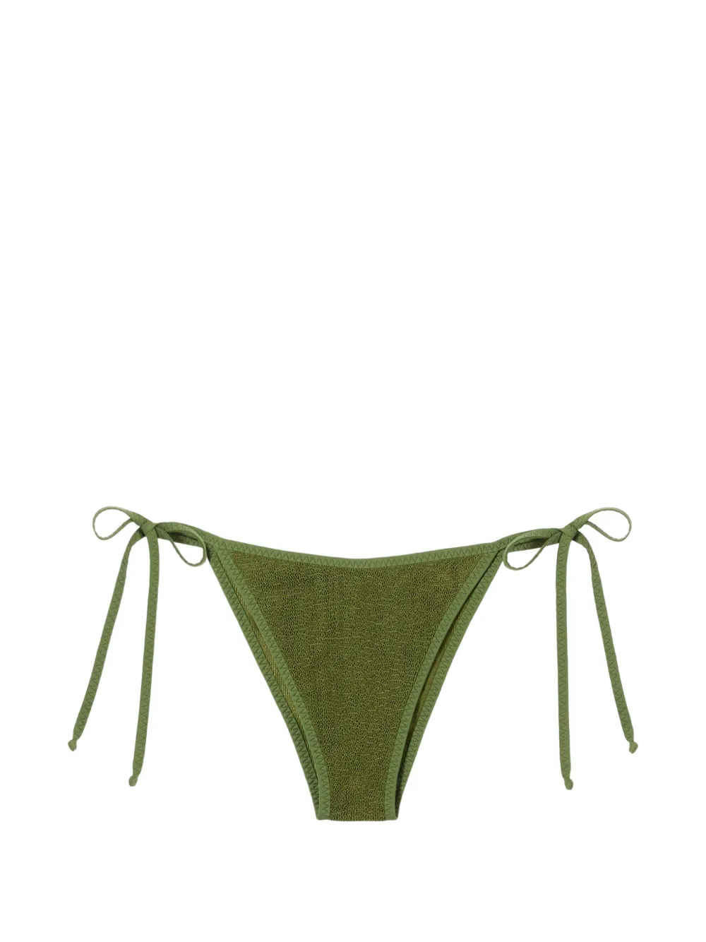 MC2 Saint Barth Gekreukte bikinislip Groen