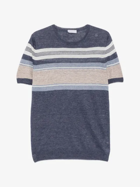 Gran Sasso playera con motivo de rayas horizontales
