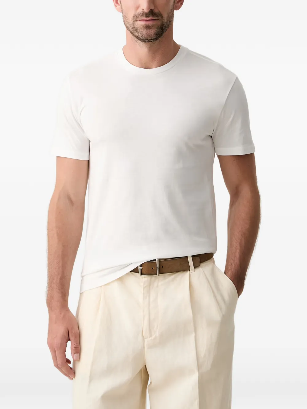 Polo Ralph Lauren crew-neck T-shirt 9set of 3) - Blu