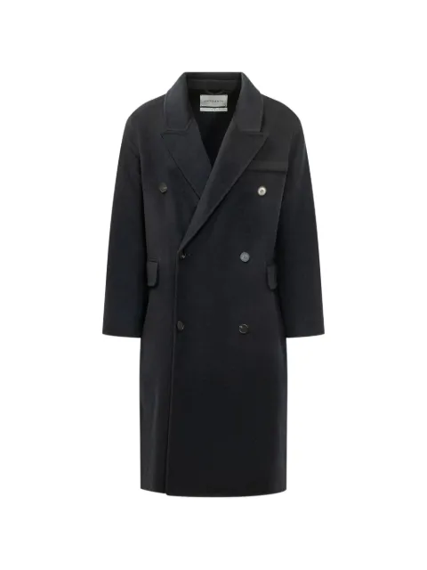 AMARÁNTO double-breasted peak-lapels coat