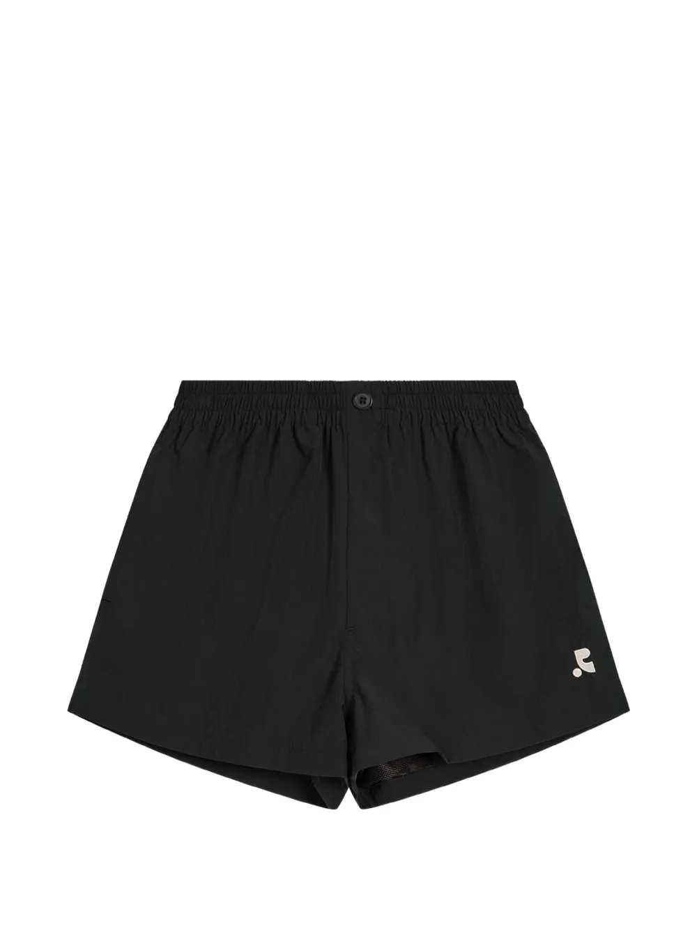 Rest & Recreation button easy shorts - Black