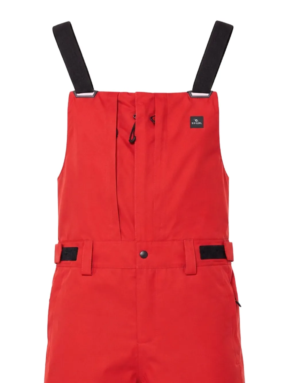 Rip Curl Skibroek met colourblocking en bies Rood