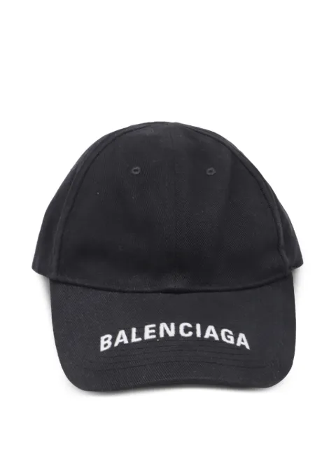 Balenciaga Pre-Owned gorra con logo bordado