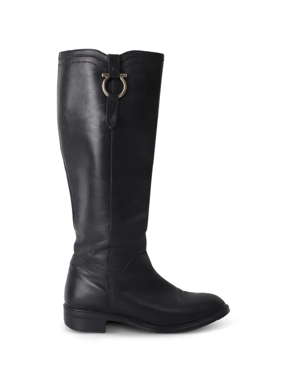 Ferragamo Pre-Owned Fersea riding boots - Nero
