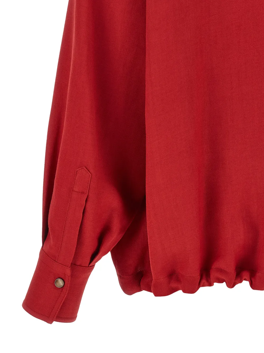 Brunello Cucinelli Overhemd met zakdetail Rood