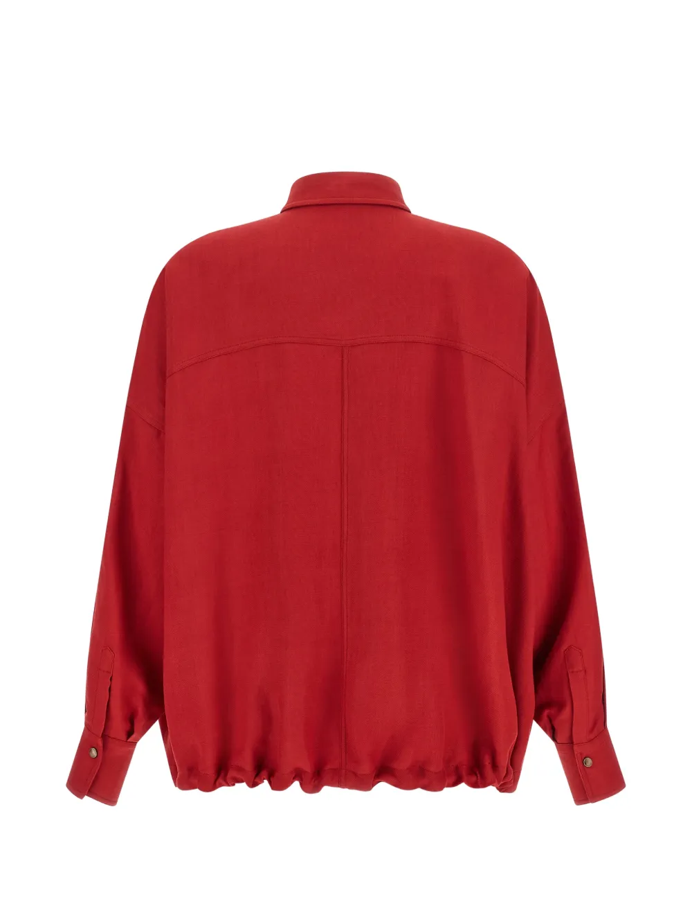 Brunello Cucinelli Overhemd met zakdetail Rood