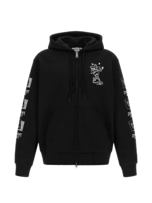 SAINT MXXXXXX Moletom x A LOVE MOVEMENT Com Capuz | Preto
