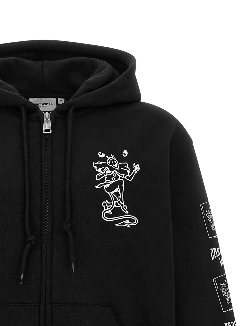 Carhartt WIP グラフィック ジップパーカー | ブラック | FARFETCH JP