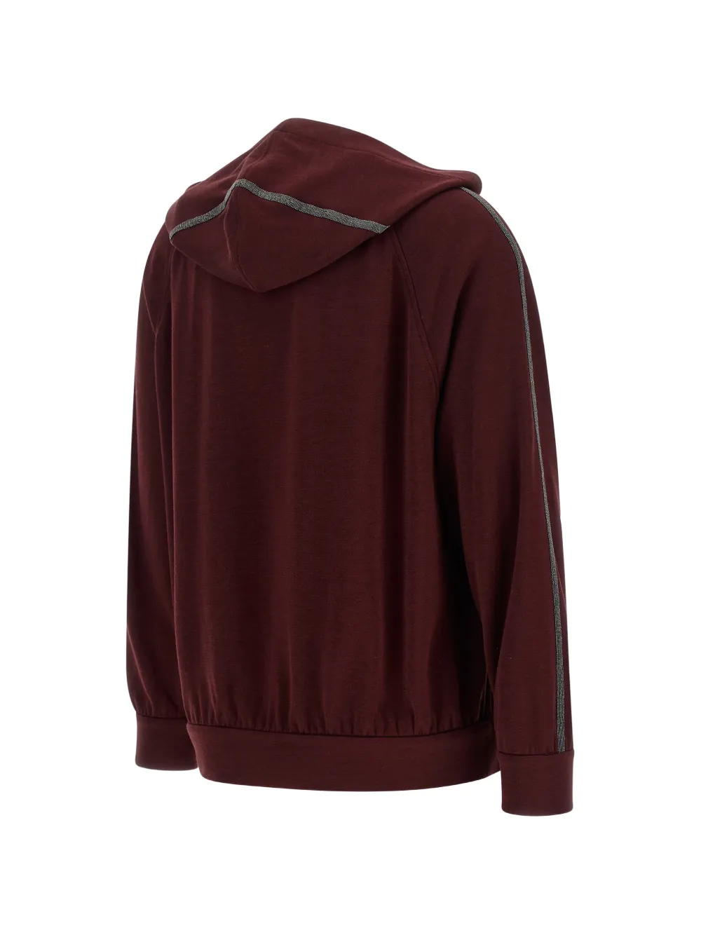 Brunello Cucinelli Hoodie met Monile-detail Rood