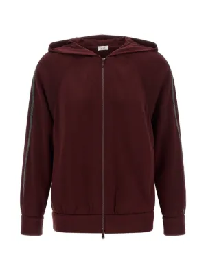 Brunello Cucinelli ジップアップ パーカー | ブラウン | FARFETCH JP