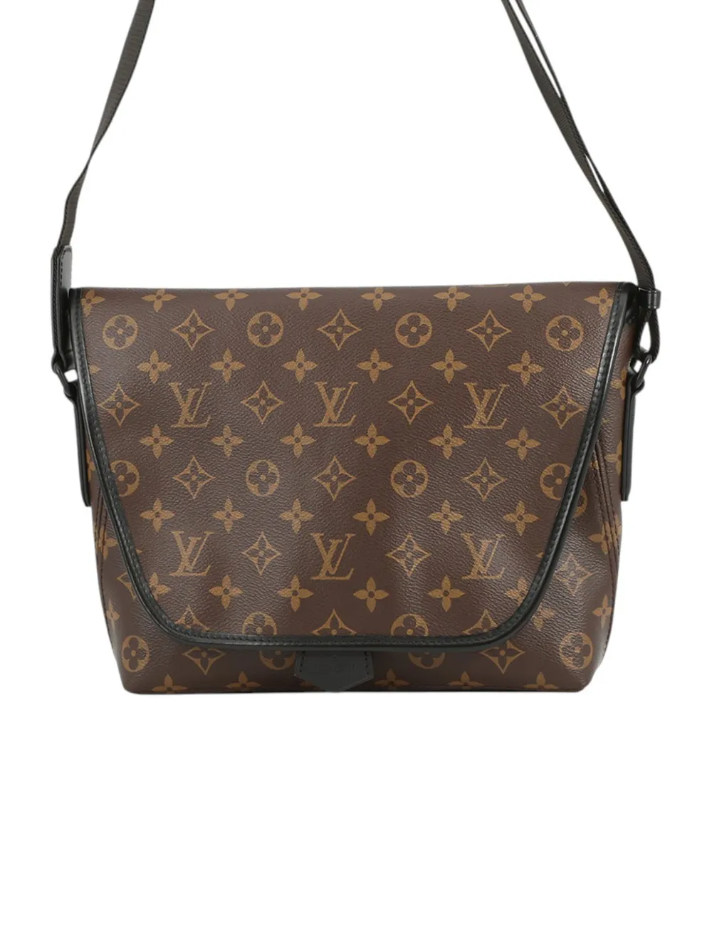 Louis Vuitton Pre-Owned 2000-2026 Monogram Macassar Magnetic Messenger crossbody bag - Marrone