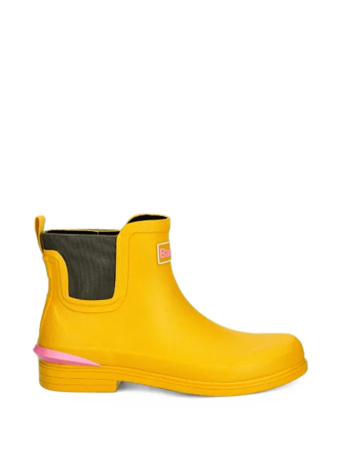 Barbour Abbeyfield logo-patch ankle boots