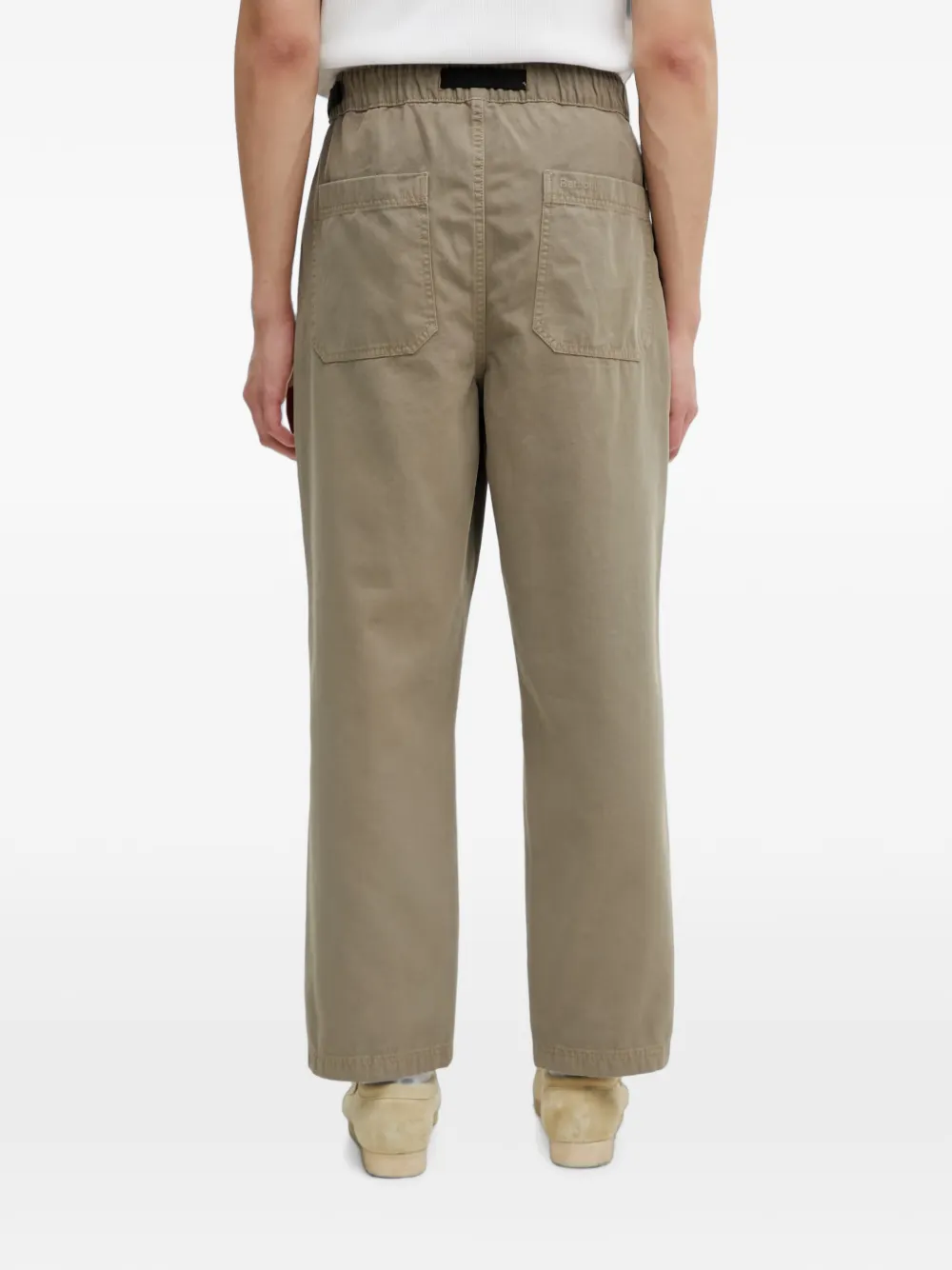 Barbour Grendle broek met ceintuur Groen