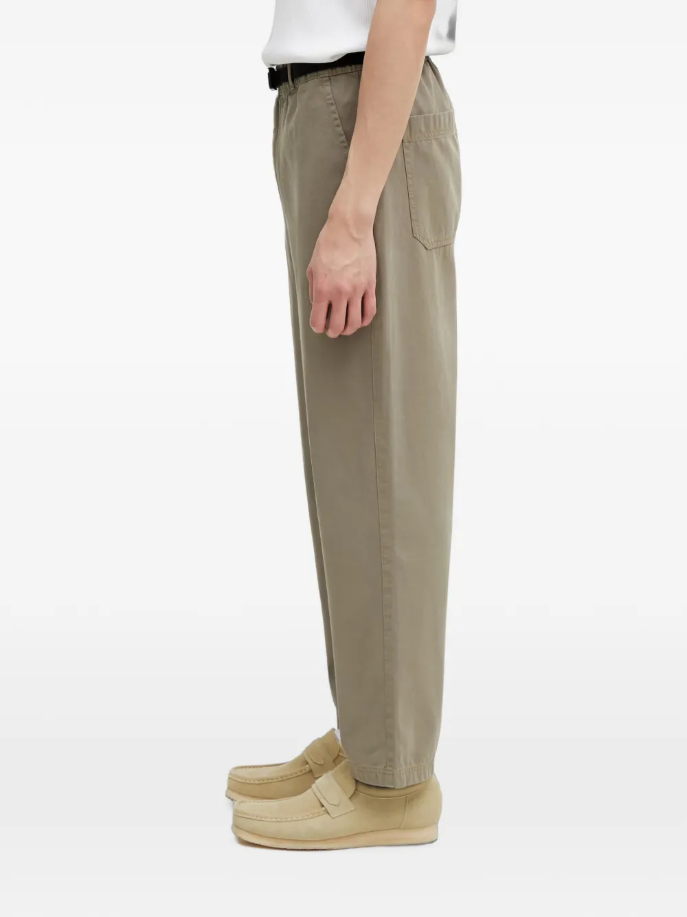 Barbour Grendle broek met ceintuur Groen