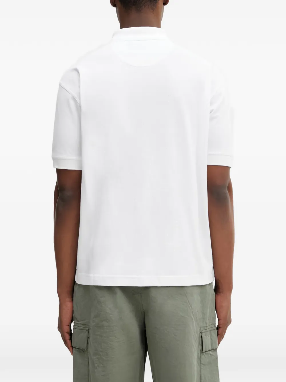 Barbour Hexham poloshirt Wit