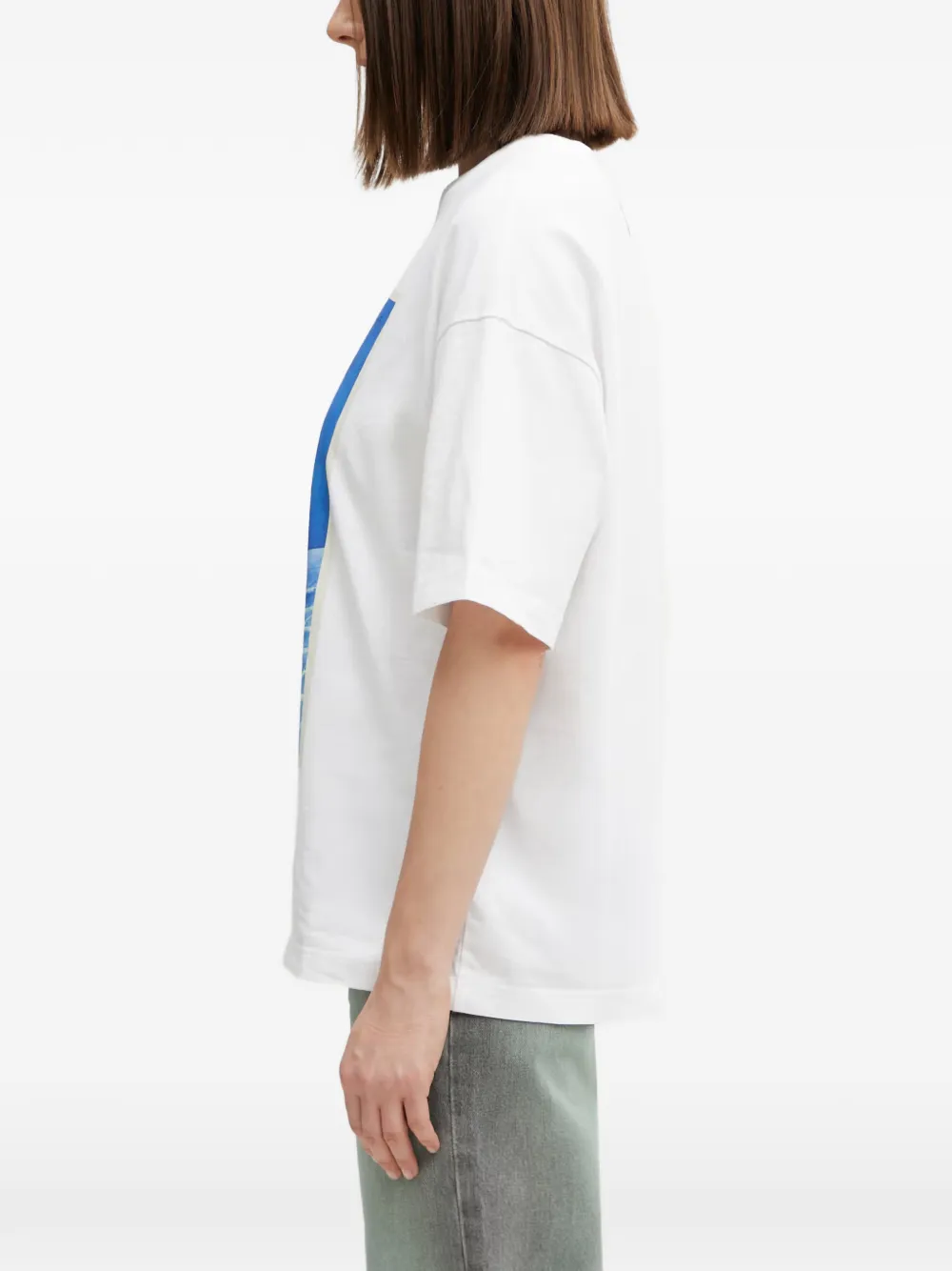 Barbour Paul Smith Loves Tenby T-shirt Wit