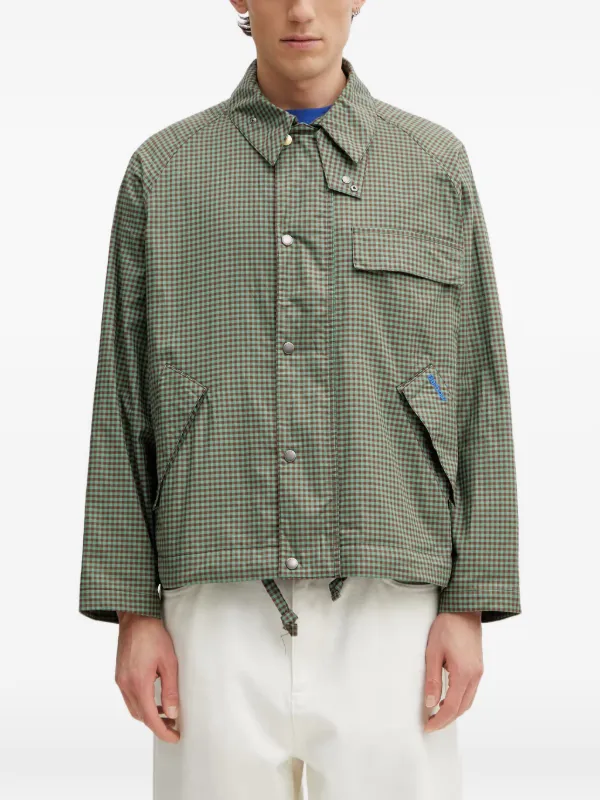 Barbour x Paul Smith Transport Drawstring Jacket | Green | FARFETCH IL