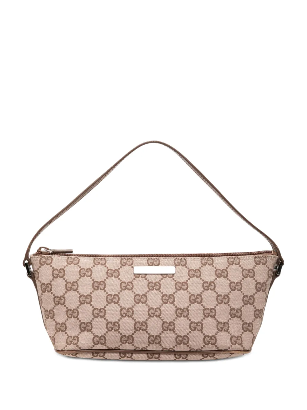 Gucci Pre-Owned 2000-2015 GG Canvas Boat shoulder bag - Marrone