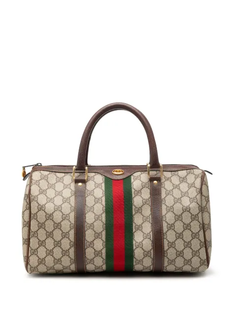 Gucci Pre-Owned 20th Century GG Supreme Web boston bag