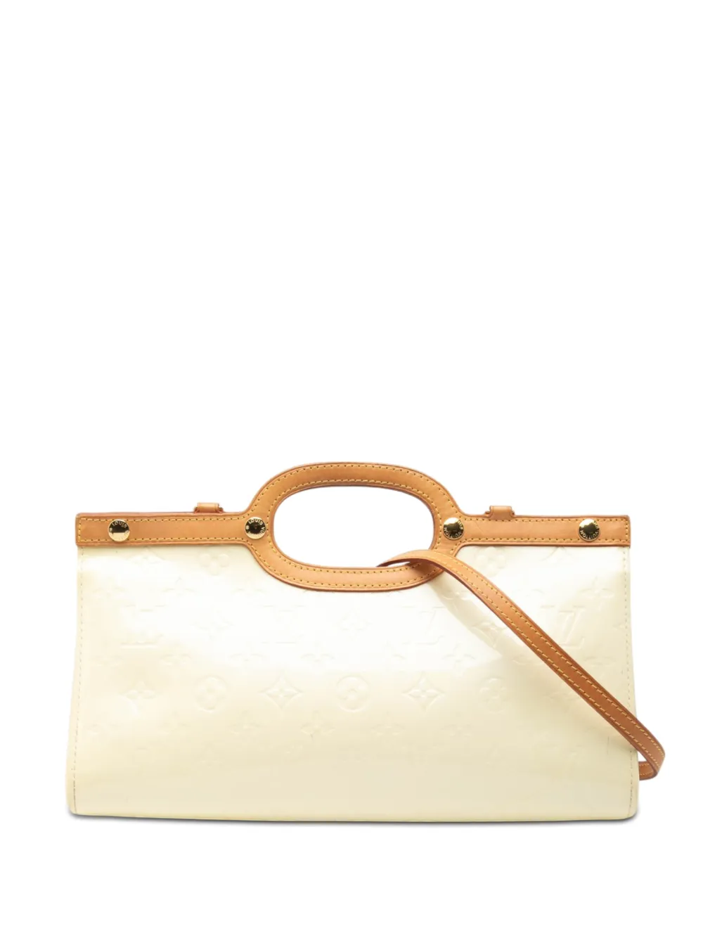 Louis Vuitton Pre-Owned 2008 Monogram Vernis Roxbury Drive satchel - Bianco