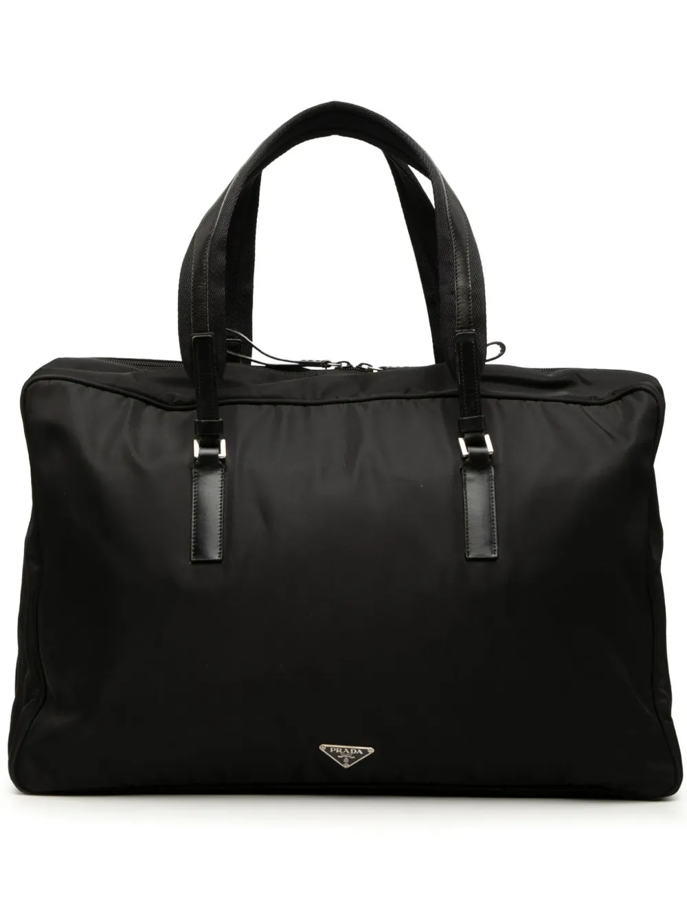 Prada Pre-Owned 2013-2026 Tessuto travel bag - Nero