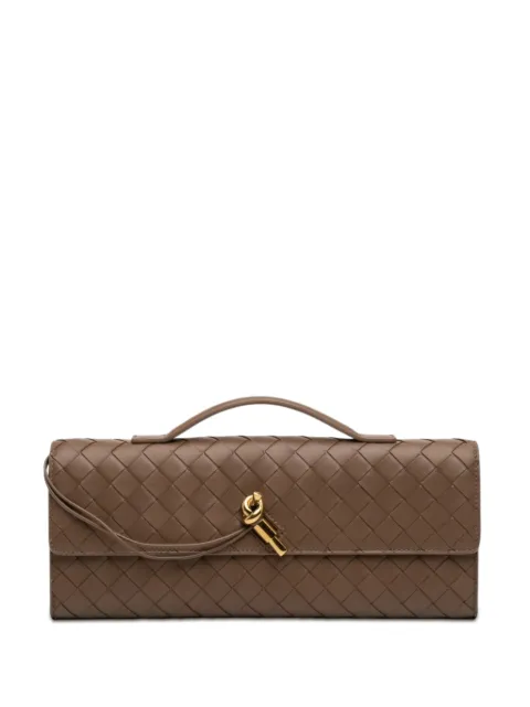 Bottega Veneta Pre-Owned bolsa de mano Andiamo de piel de cordero Intrecciato 2012-2026
