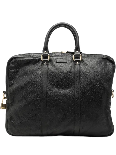 Gucci Pre-Owned 2000-2015 Guccissima business bag