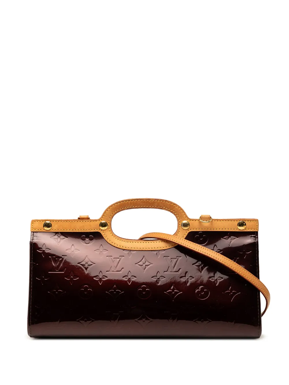 Louis Vuitton Pre-Owned 2007 Monogram Vernis Roxbury Drive satchel - Viola