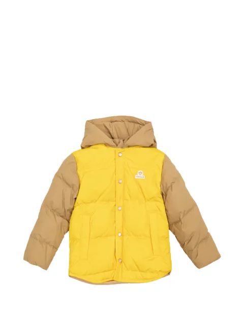 Versace Kids padded hooded jacket