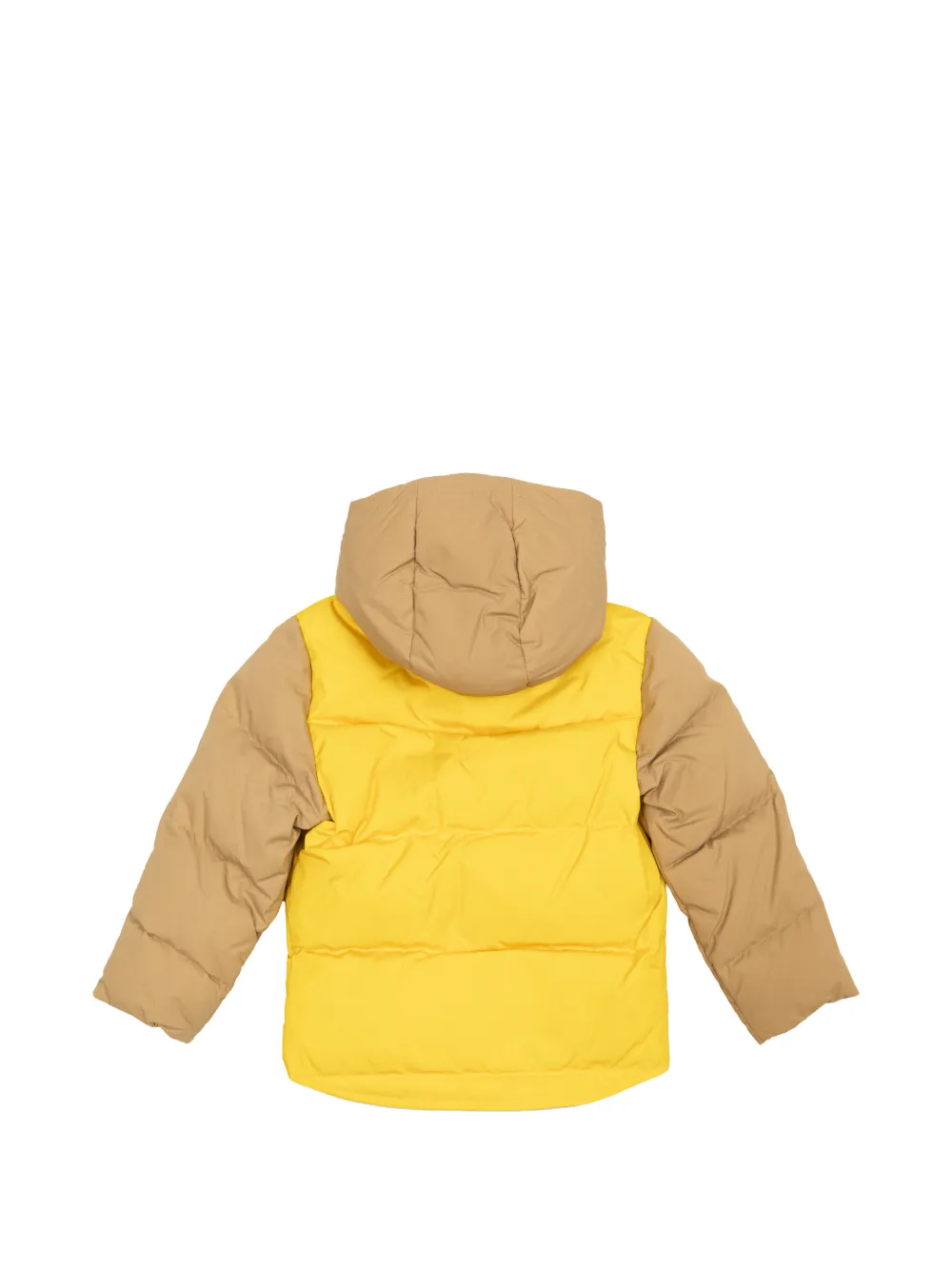  Versace Kids Padded Hooded Jacket - Amarillo 