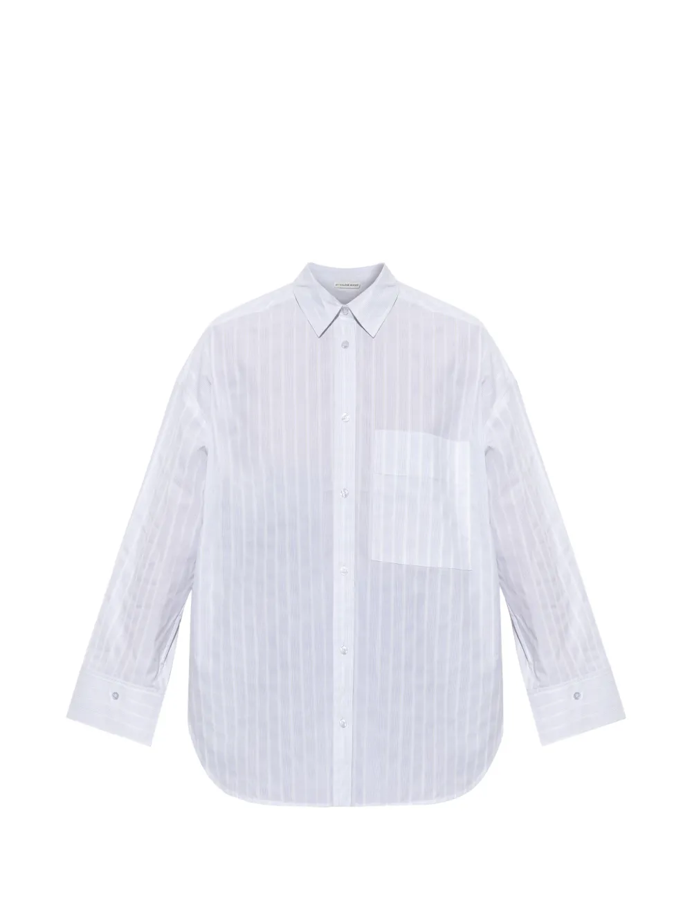 By Malene Birger Derris striped shirt - Weiß