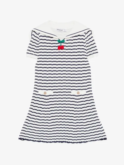 Self-Portrait Kids vestido con detalle de cerezas
