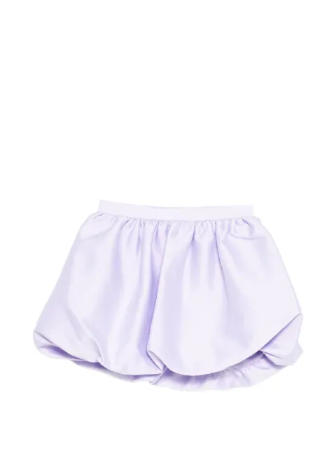 Self-Portrait Kids satin-finish bubble skirt