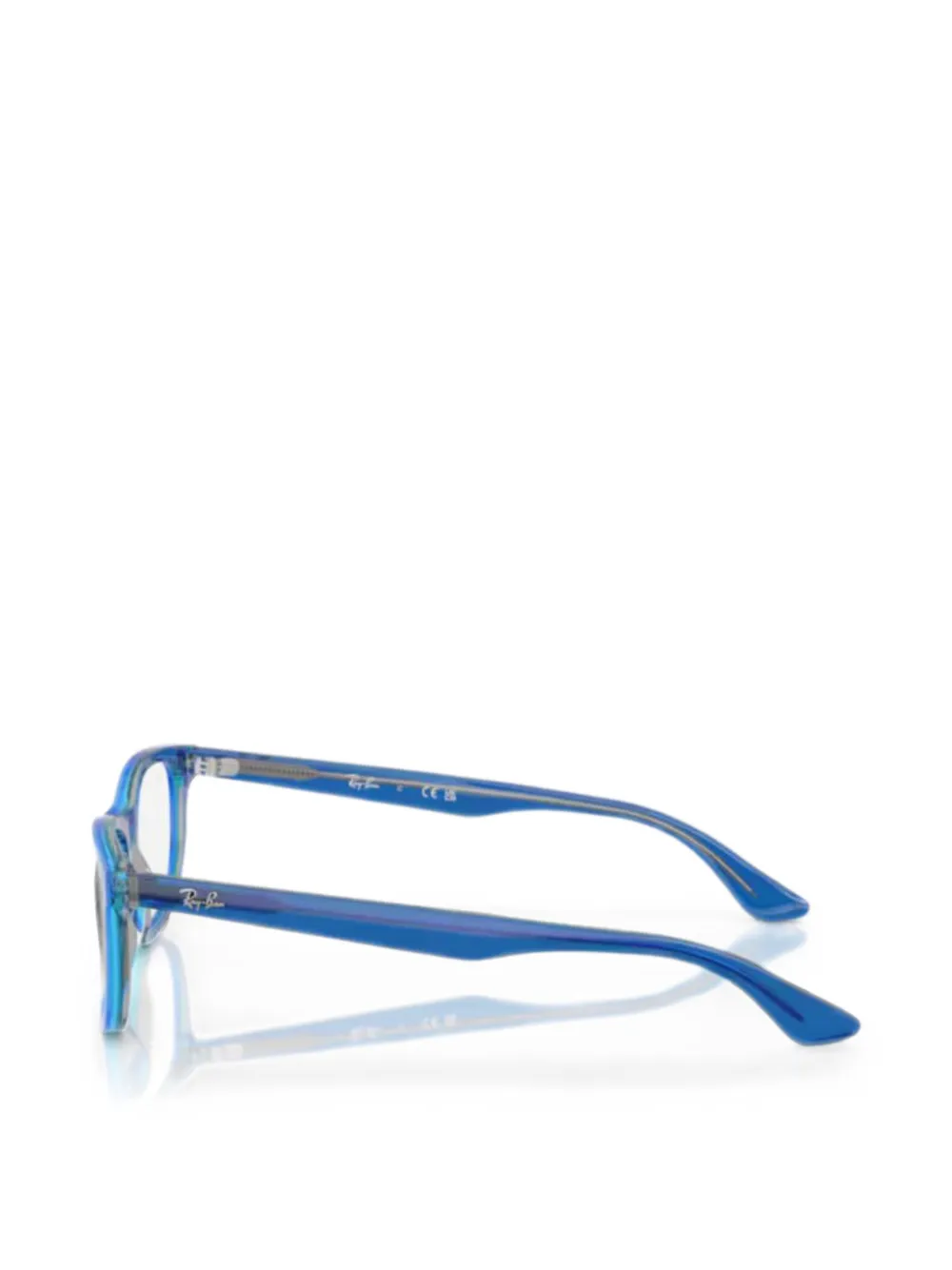 RAY-BAN JUNIOR Bril met rechthoekig montuur Blauw