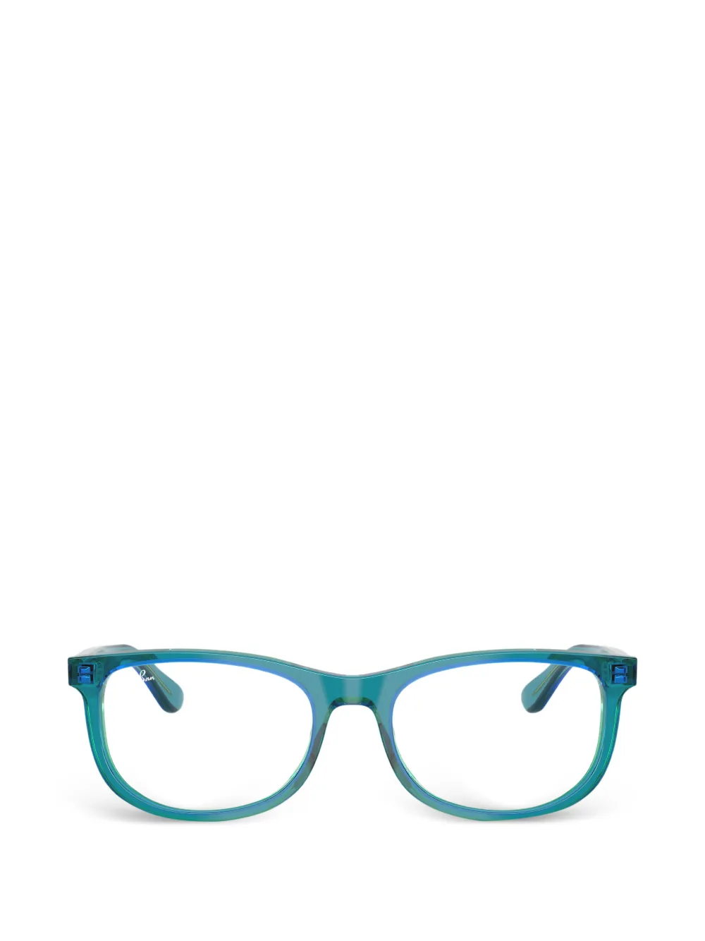 RAY-BAN JUNIOR rectangle-frame glasses - Grün