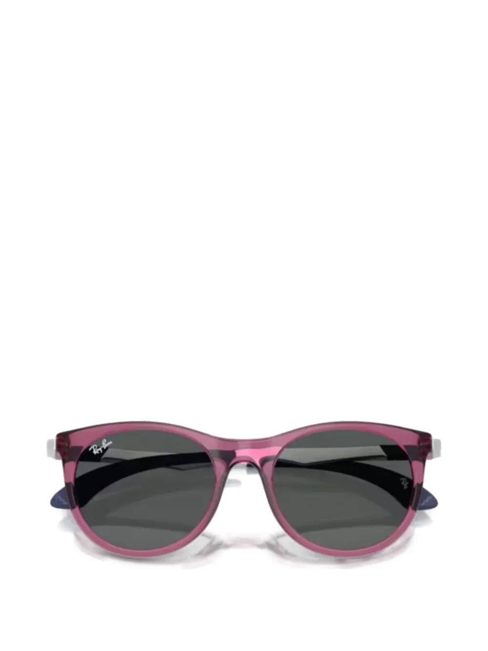 RAY-BAN JUNIOR round-frame sunglasses - Rosa