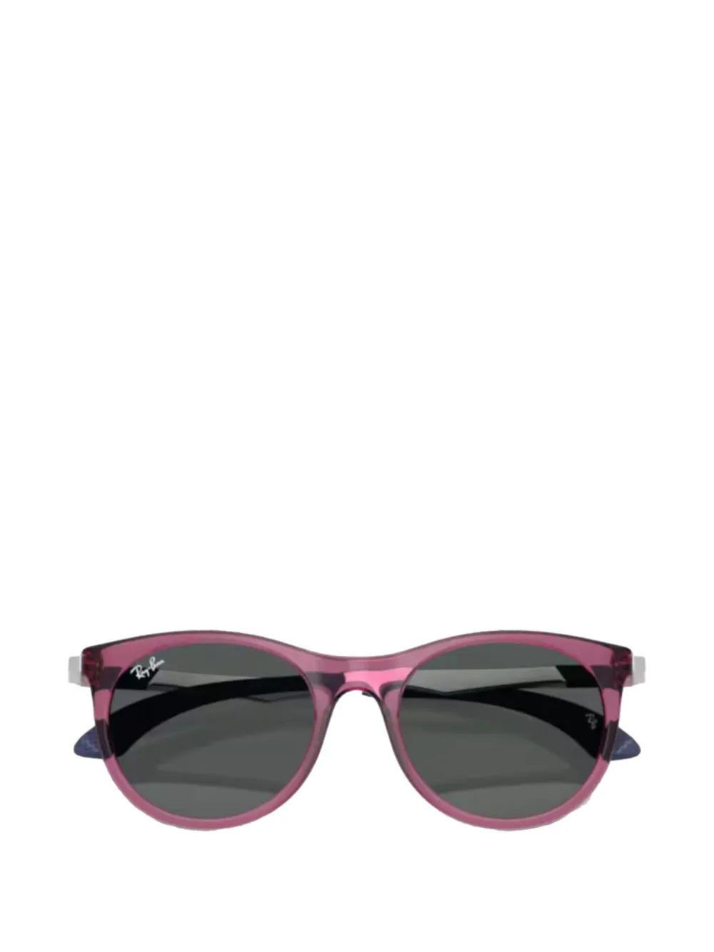 RAY-BAN JUNIOR Zonnebril met rond montuur Roze