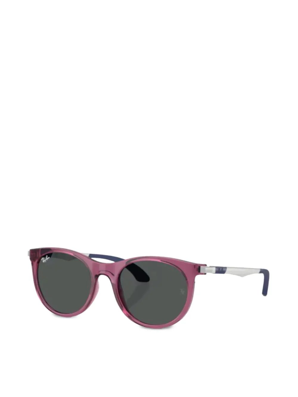 RAY-BAN JUNIOR round-frame sunglasses - Rosa